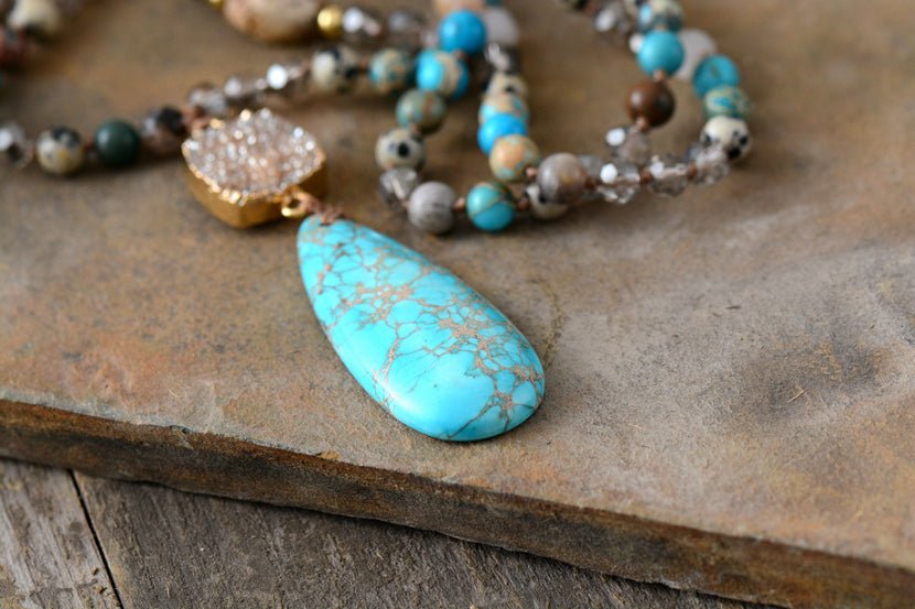Teardrop Dreamer Necklace - Luulink