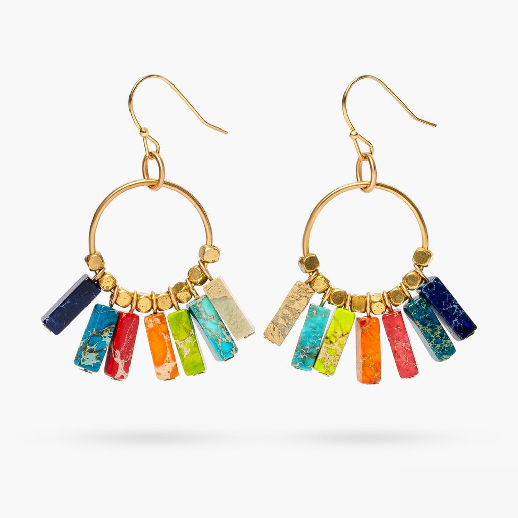 The Chakra Power Earrings - Luulink