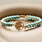 Tree of Life Turquoise Bracelet