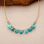 Turquoise Choker Necklace - Luulink