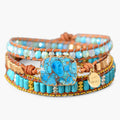Turquoise Princess Wrap Bracelet - Luulink