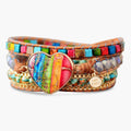 Vibrant Chakra Protection Wrap Bracelet - Luulink