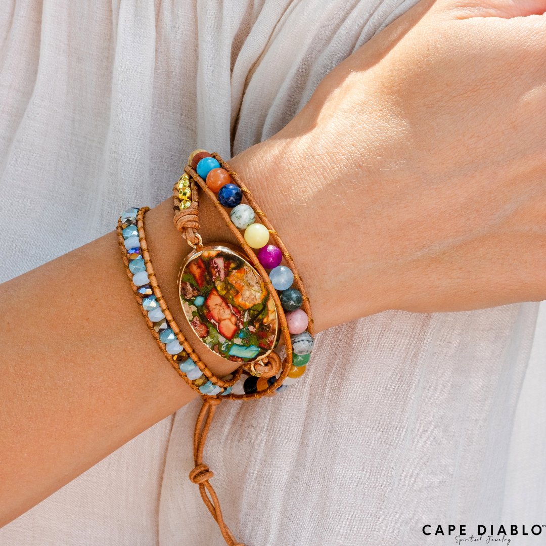 Warrior Goddess Wrap Bracelet - Luulink