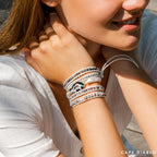 White Labradorite Wrap Bracelet - Luulink